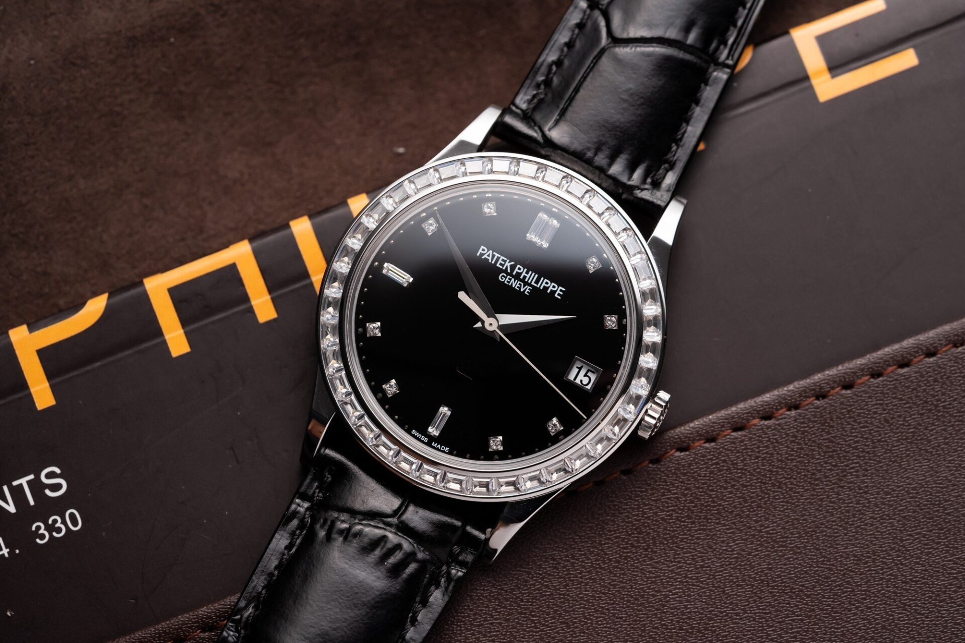 Patek Philippe Calatrava 5298P Replica Watch Black ZF Factory 38mm - Elite Watch Atelier