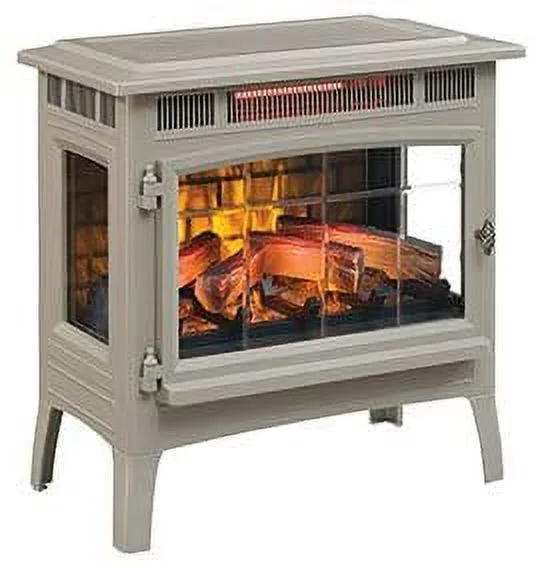 Duraflame 3D Black Infrared Electric Fireplace Stove with Remote Control - DFI-5010-01 - Image 21