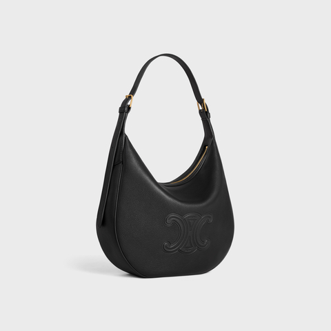 Replicate MEDIUM HELOÏSE BAG CUIR TRIOMPHE IN SUPPLE CALFSKIN BLACK(1:1 replica)1:1High-quality replica