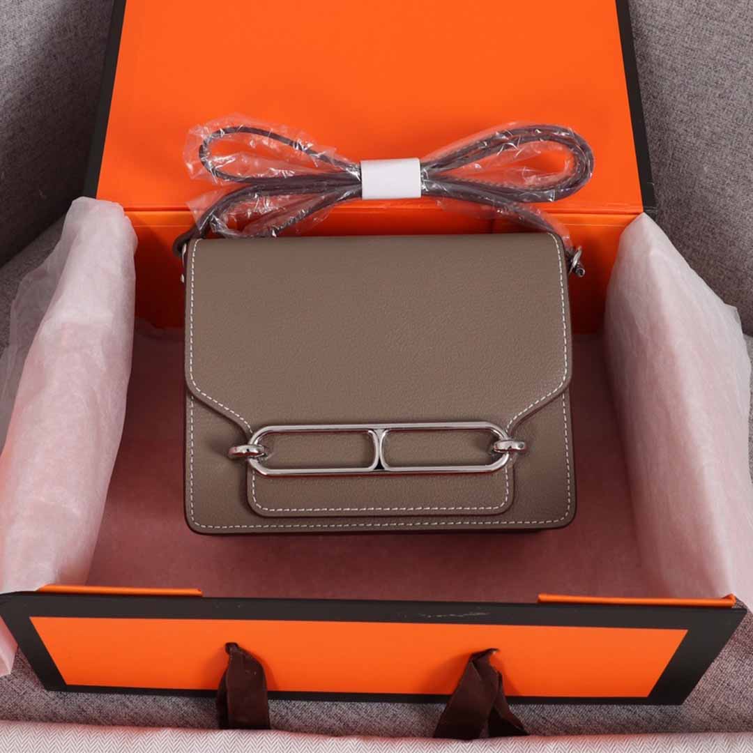 Replica Hermes Aaa-Roulis Mini Bag 18Cm/22Cm1:1High-quality replica