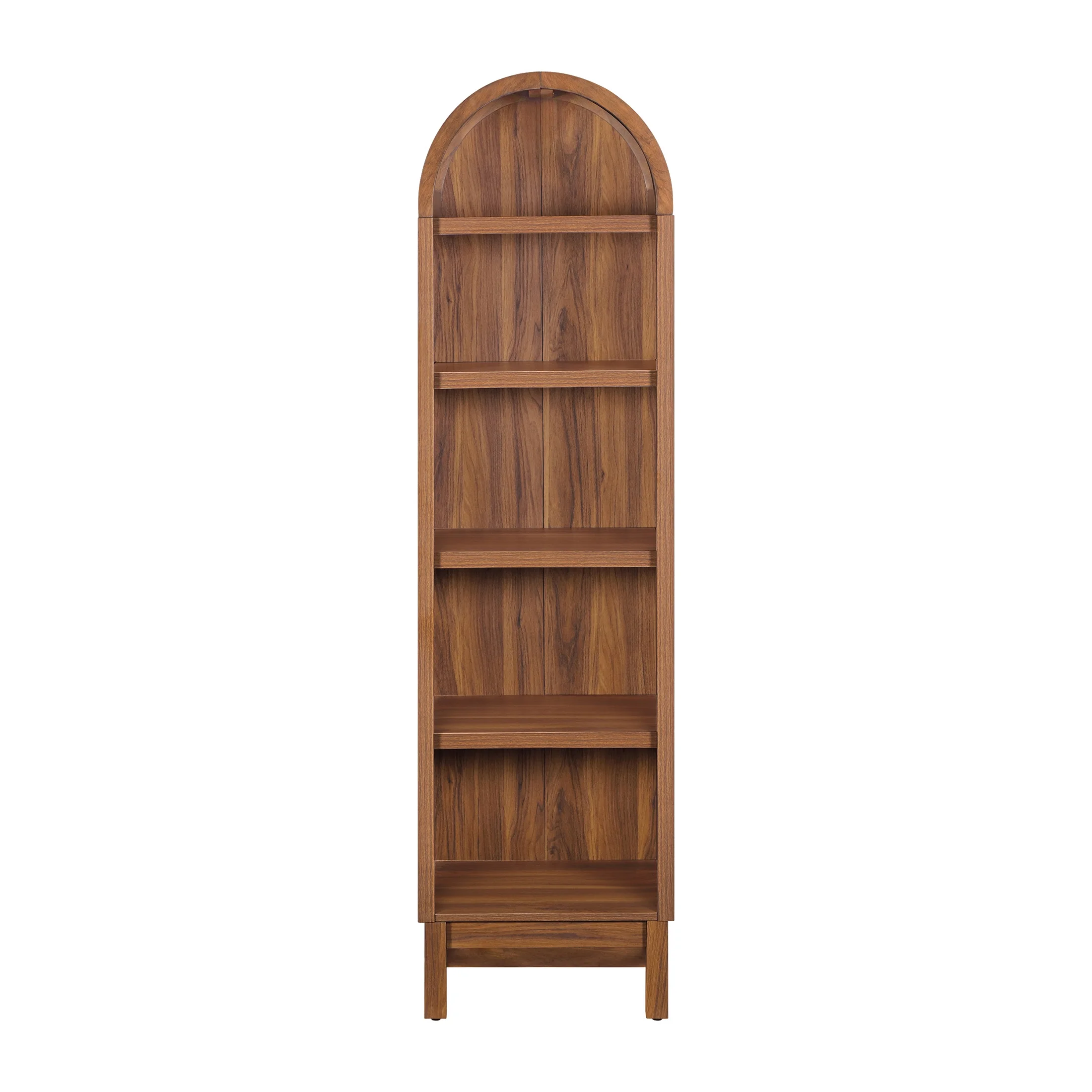 Better Homes & Gardens Juliet Narrow Arch Bookcase, Rich Black and Light Honey - Image 19