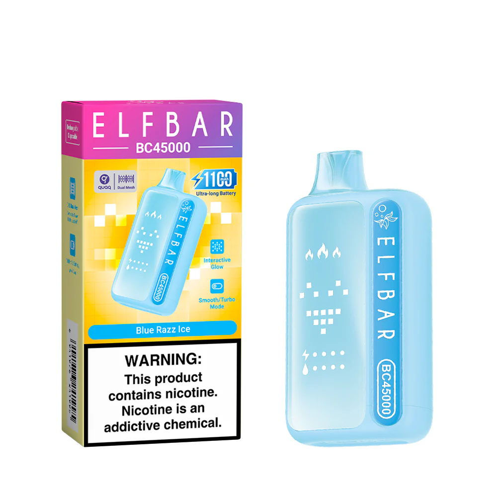 ELFBAR BC45000 ładowalny jednorazowy e-papieros (wszystkie smaki)