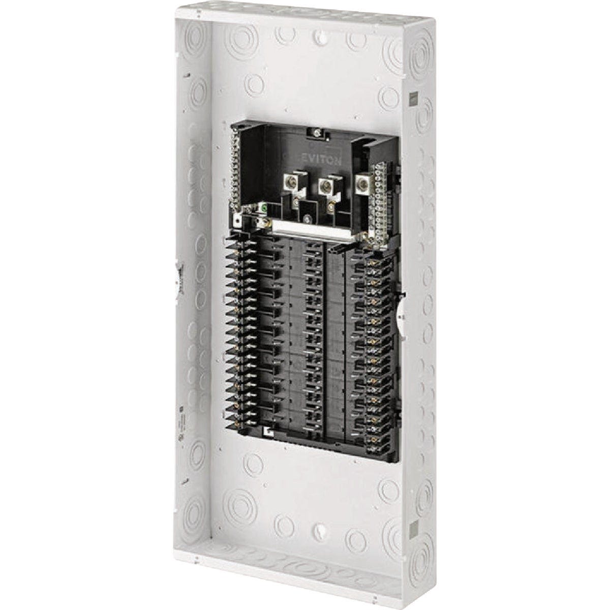 Leviton 125A 20-Space Indoor Load Center with Main Lugs