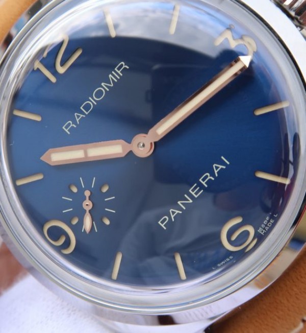 Replica Panerai ZF PAM690 Blue Dial Leather Strap P.3000 Super Clone - Top club