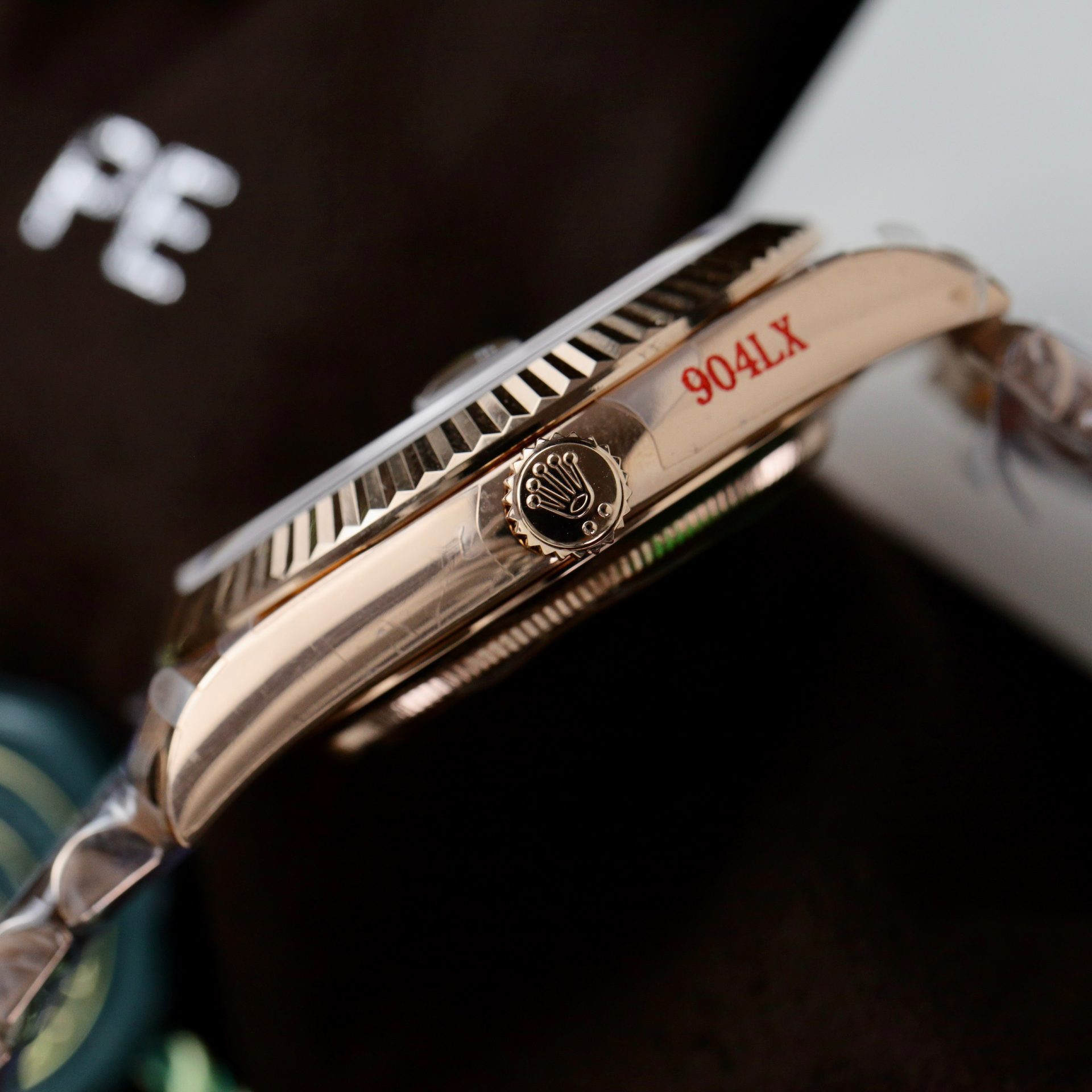 Rolex Replica Watch Day-Date 228235 Lava Dial Weight 185 Grams QF Factory 40mm - Elite Watch Atelier