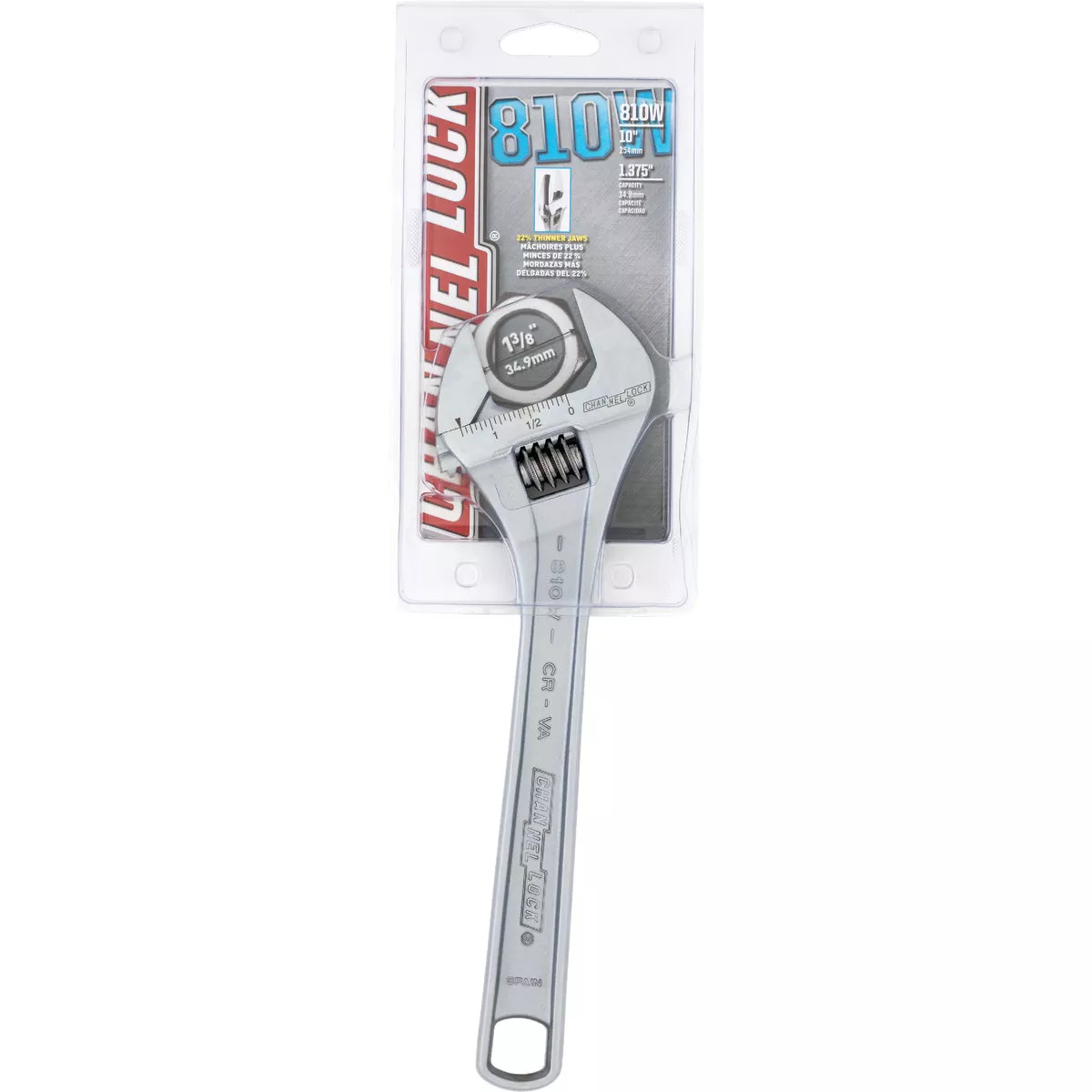 Channellock 10 In. Adjustable Wrench