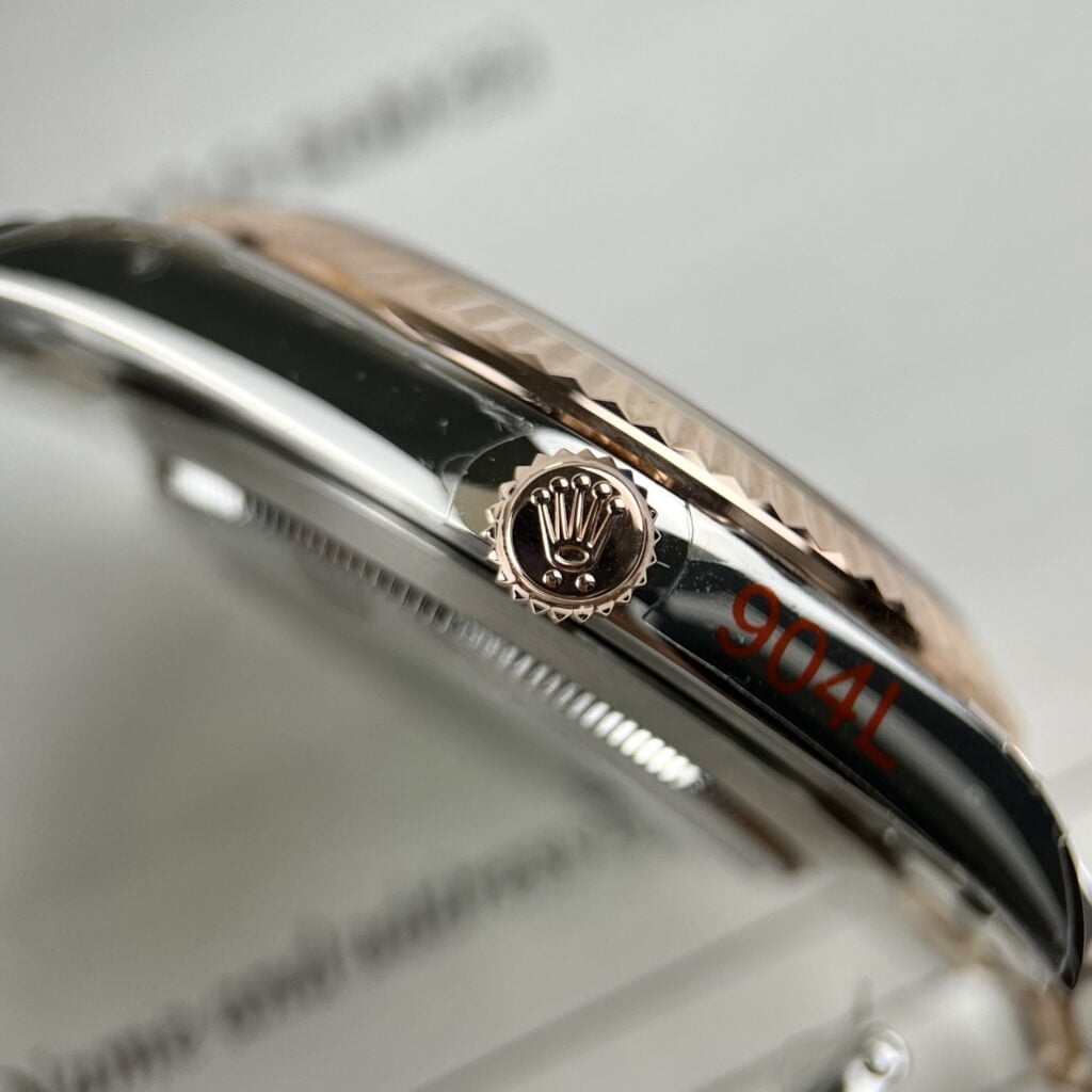Rolex Replica 1:1 Watch DateJust Women s Genuine Gold Wrapped Brown Dial GM Factory 31mm - Elite Watch Atelier