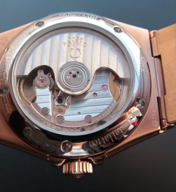 Replica Omega V6 Constellation 123.20.35 RG Case Brown Dial - Top club
