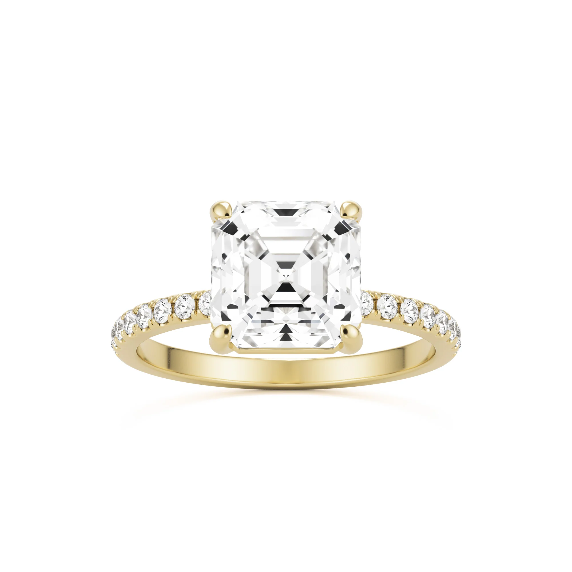 The Asscher Pavé