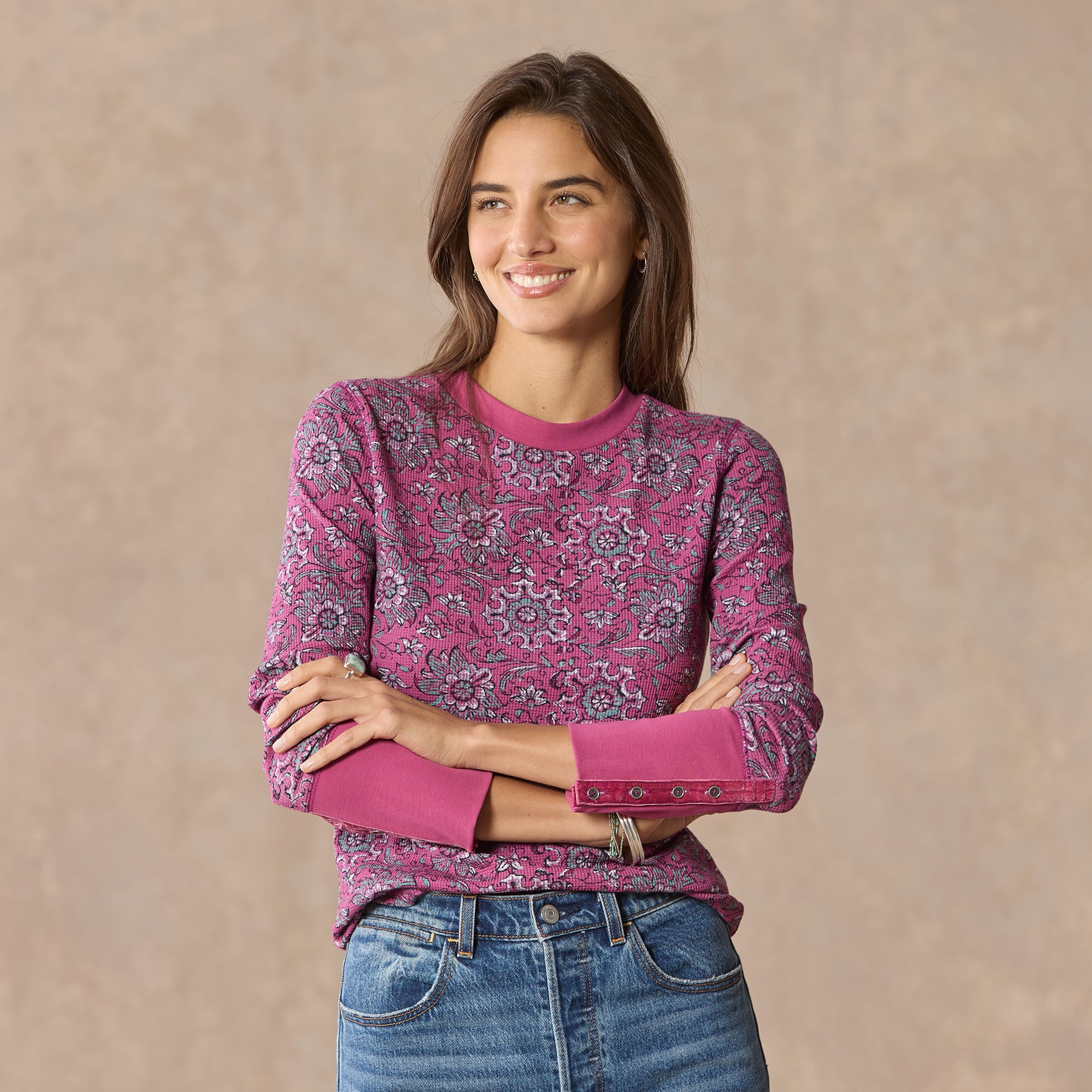 Meadow Mist Thermal, Petite - Sundance Clothing