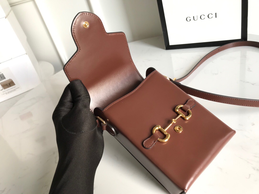 Replica Gucci Horsebit 1955 Mini Bag1:1High-quality replica
