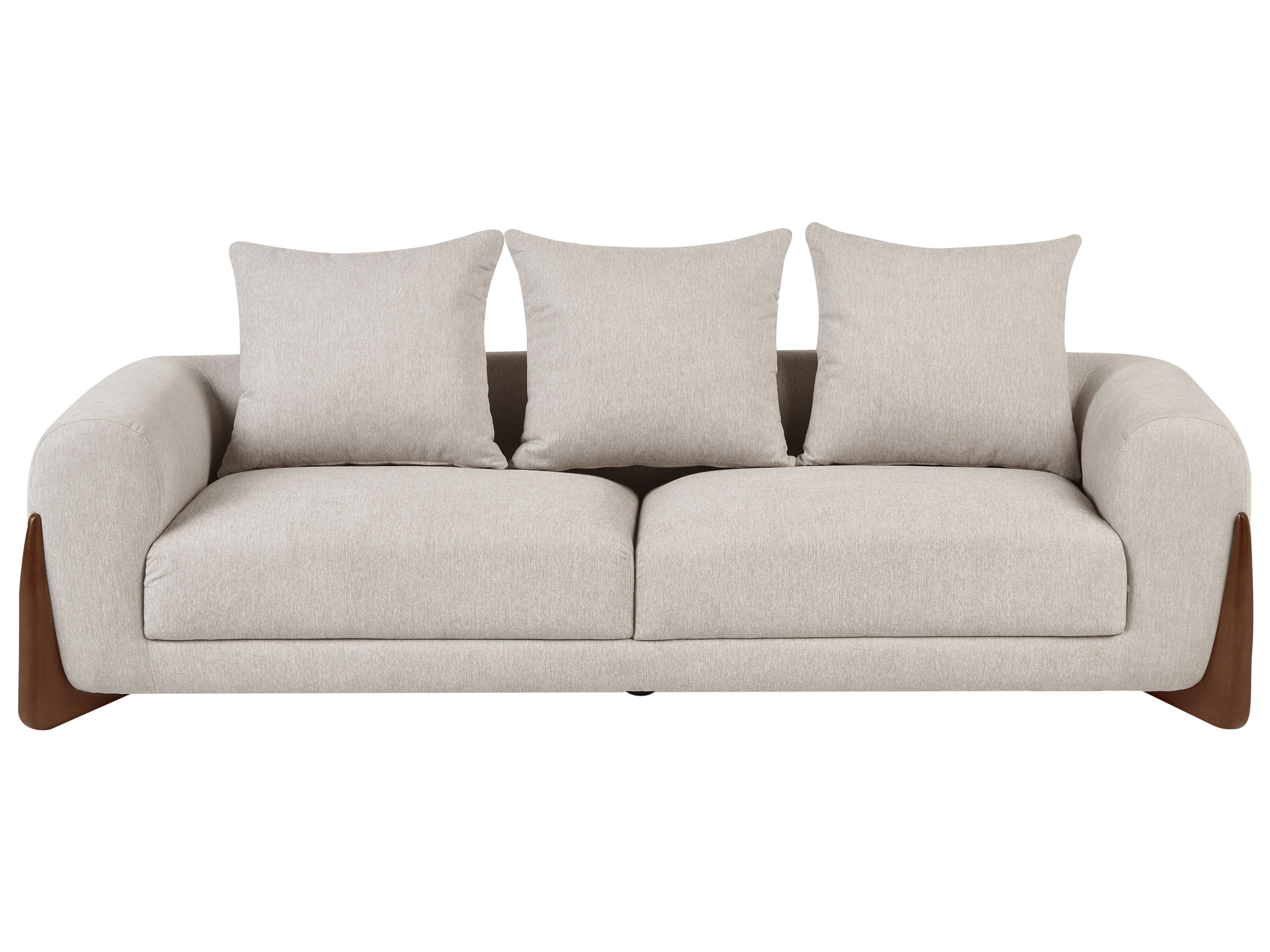 Sofa 3 Seater VINLIDEN Taupe