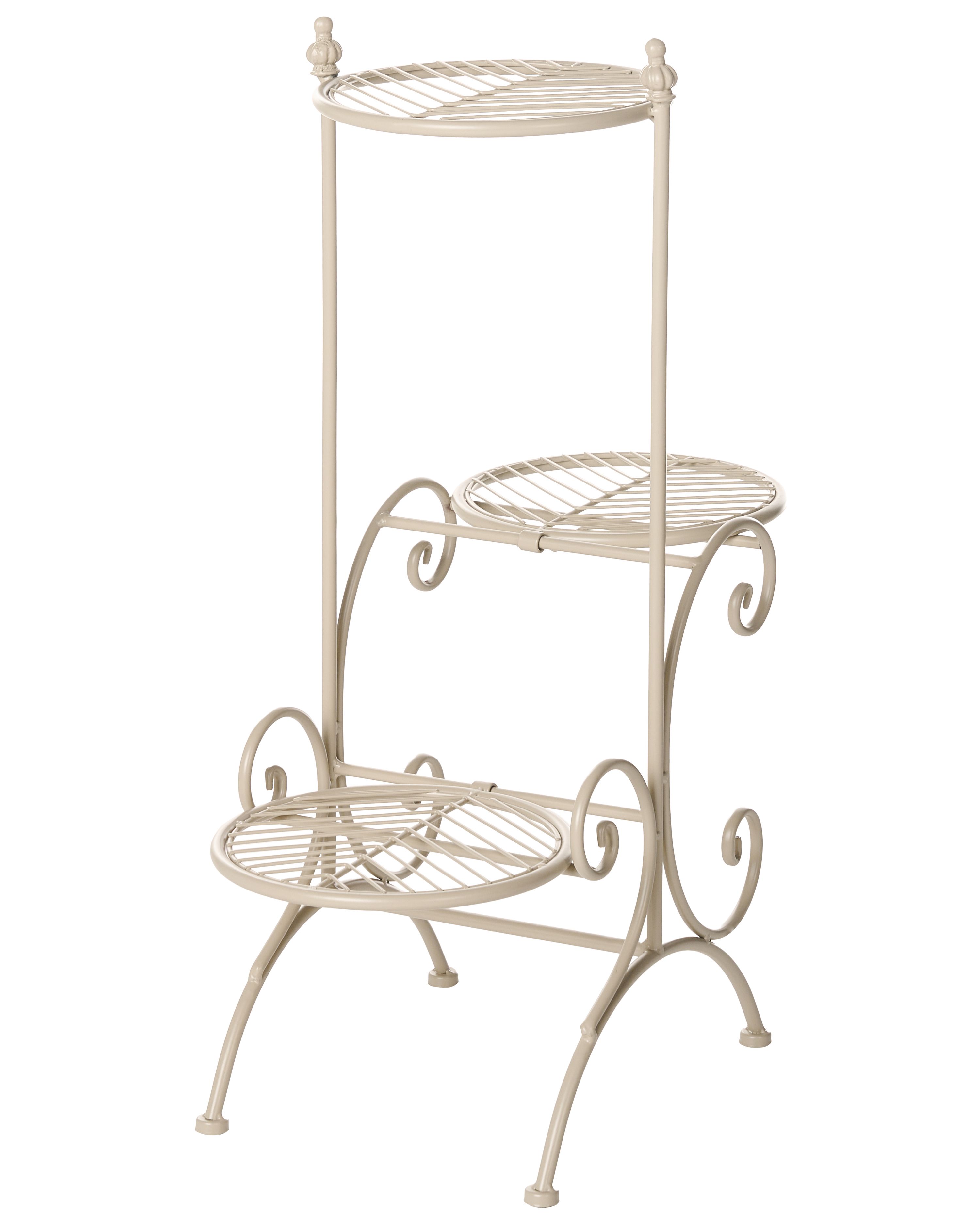 Plant Stand ASAGAO Metal 26 cm Beige