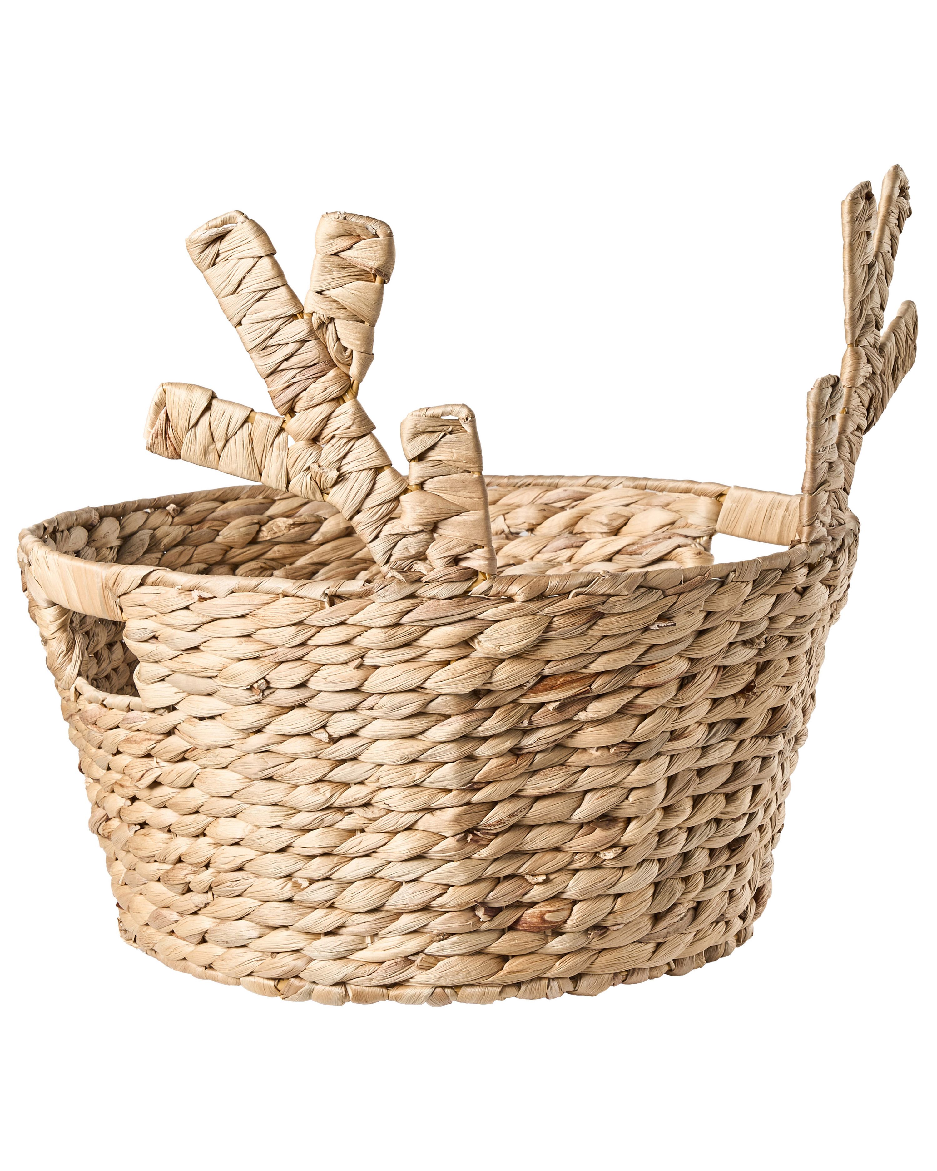 Basket RENNE Water Hyacinth Natural