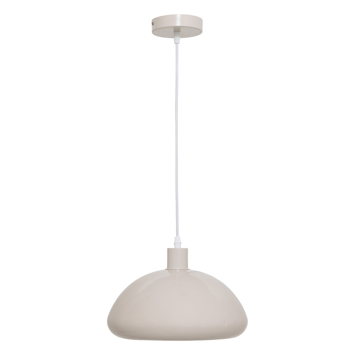 Pendant lamp "Savio" Beige, D. 27.5 cm