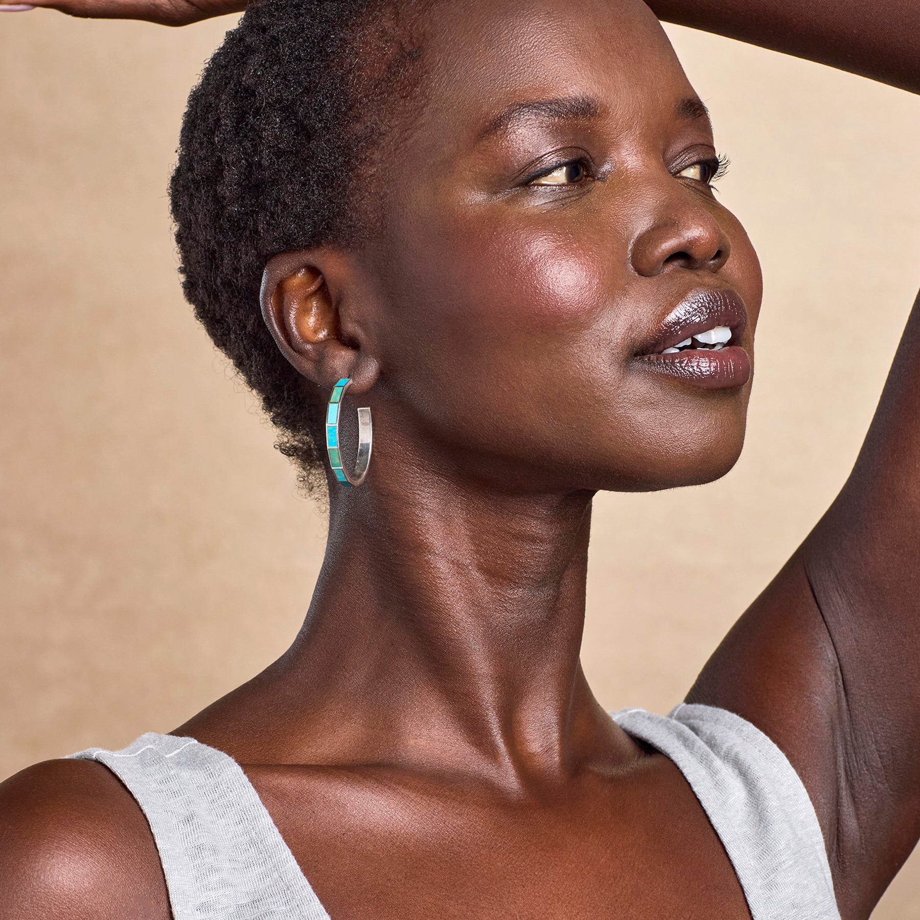 Walk the Walk Hoop Earrings - Sundance Clothing