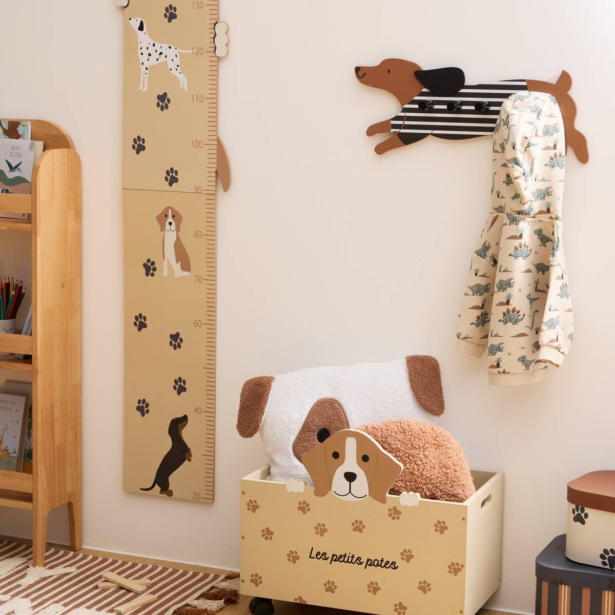 Coat Hook "Scott" Brown, 5 hooks