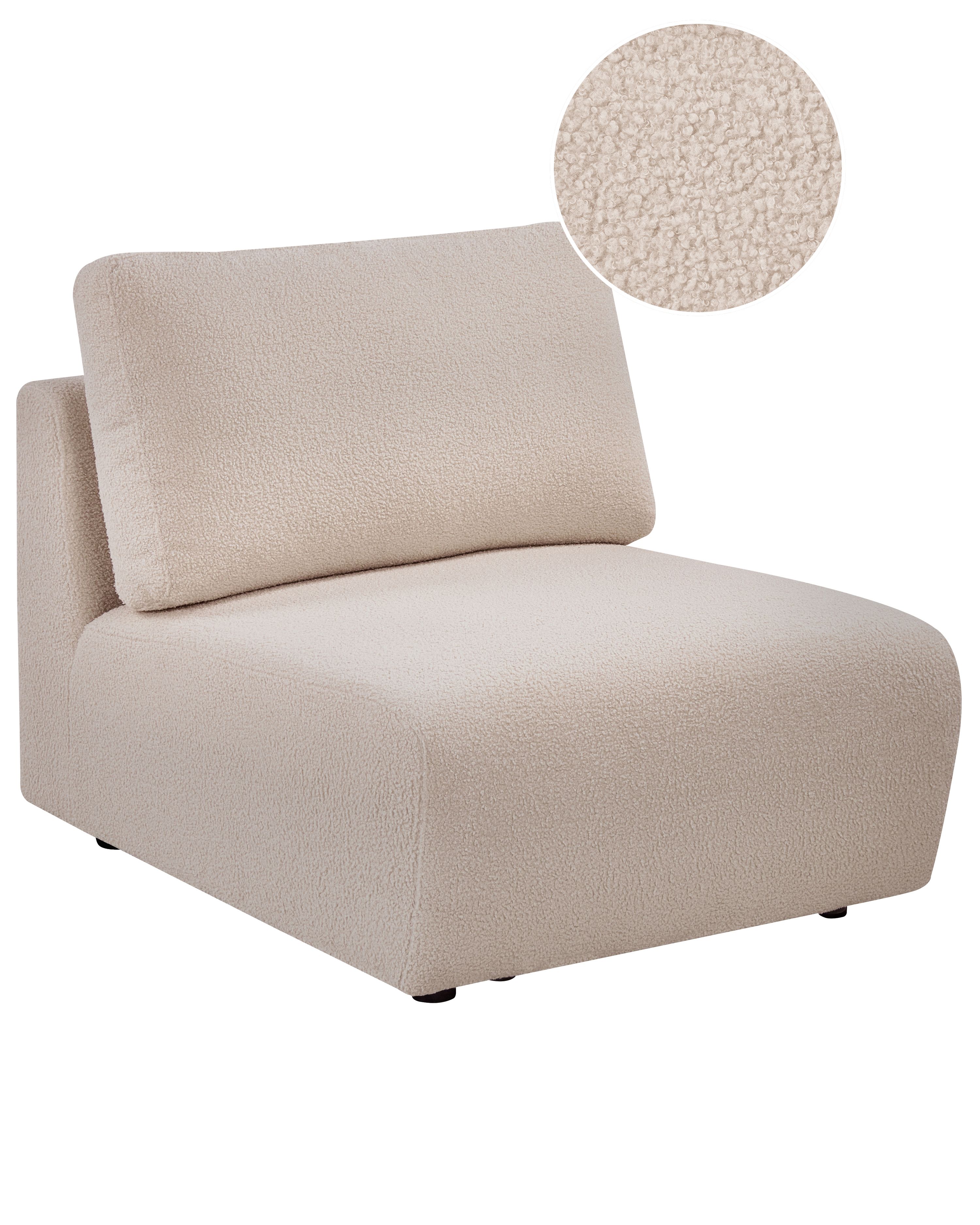 1-Seat Section KIVVIK Boucle Beige