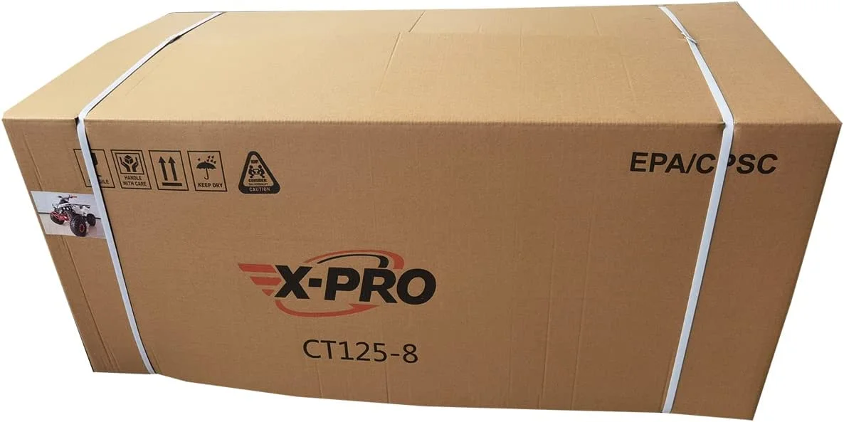X-Pro Brand New 125cc Gas ATV, Automatic Transmission w/Reverse Electric Start Big 19"/18" Tires - Image 8
