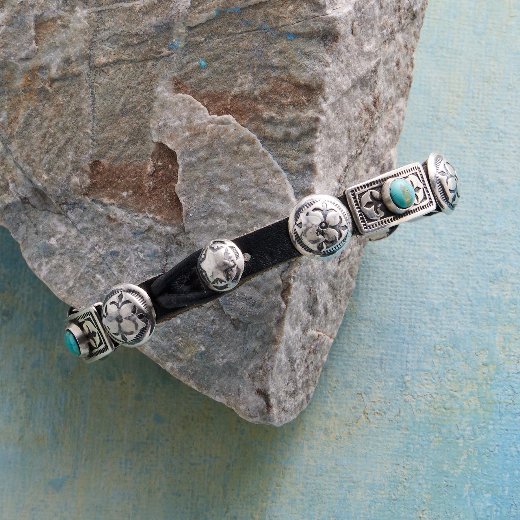 Fleur De Lys Concho Bracelet - Sundance Clothing
