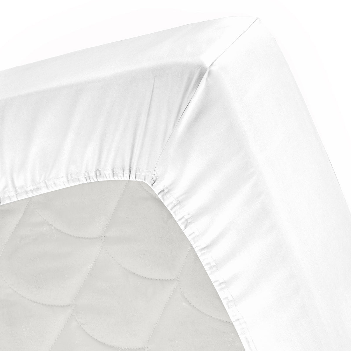 Cinderella Sundays - Topper Hoeslaken (tot 15 cm) - Satijn - 160x200