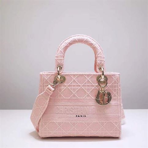 Medium Lady D-Lite bag Pink – DB0011:1High-quality replica