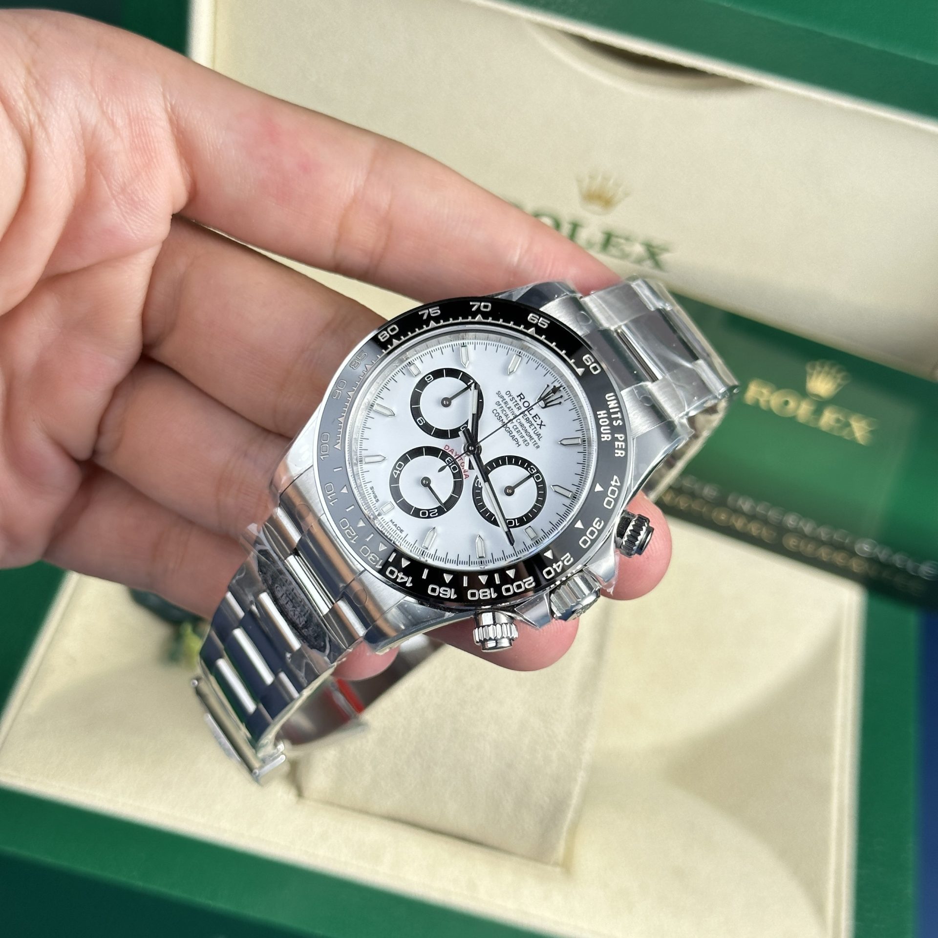 Rolex Replica 1:1 Watch Daytona 126500LN Panda New Version 4131 Clean 40mm - Top club