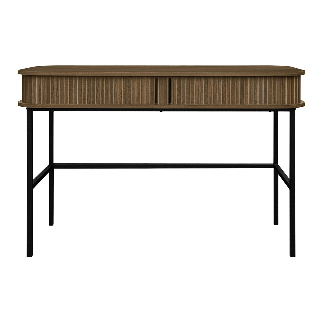 Blokker basic Panel Bureau - B 120 cm - Walnootbruin