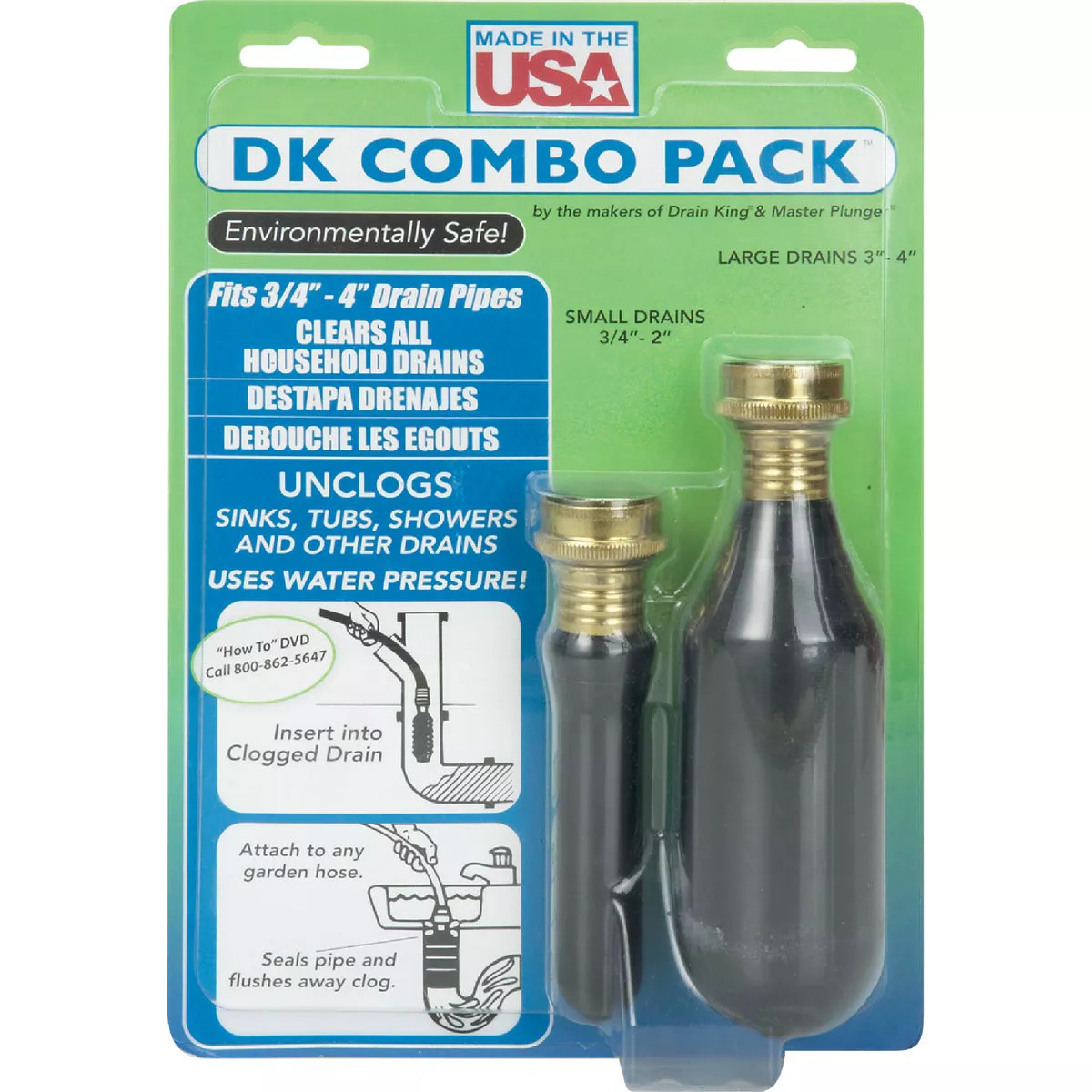 G. T. Water Drain King 3/4
