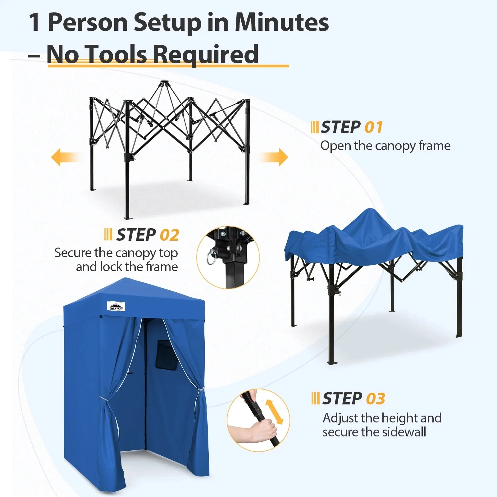 EAGLE PEAK Ultra Compact 4 ft x 4 ft Pop-Up Changing Room Canopy - Flex - Image 71 EAGLE PEAK Ultra Compact 4 ft x 4 ft Pop-Up Changing Room Canopy - Flex - Image 71