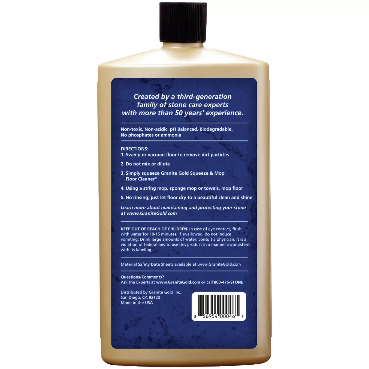 Granite Gold 32 Oz. Squeeze and Mop Floor Cleaner