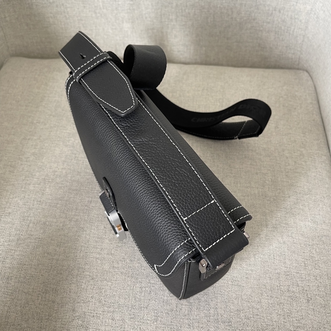 Mini Saddle Bag With Strap Black For Women 9in/23cm 1ADPO049YKK_H00N1:1High-quality replica