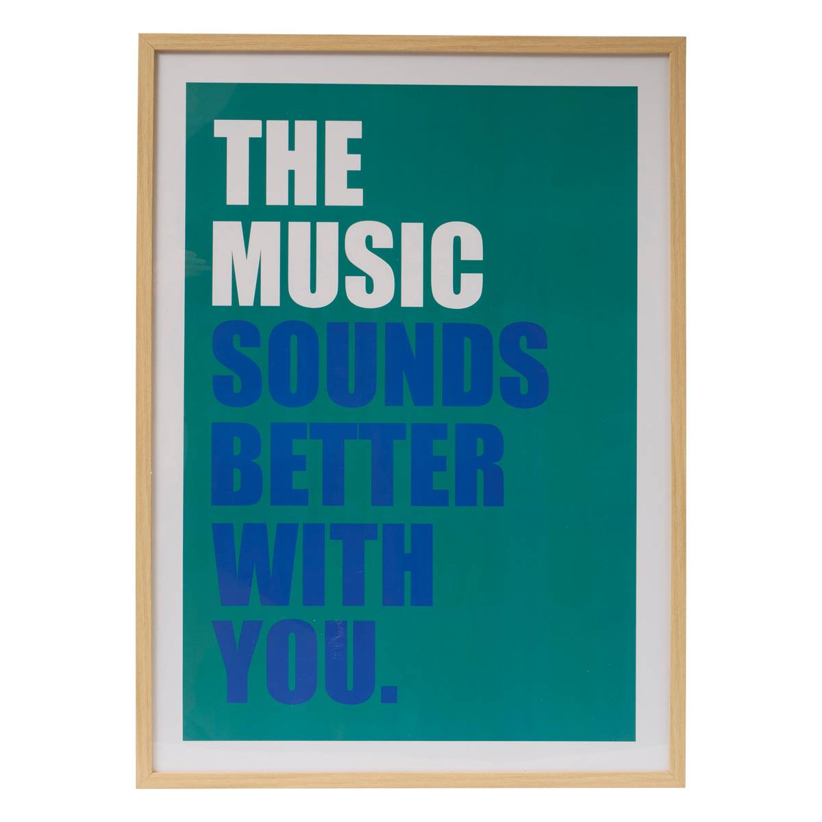 Framed Poster "Darius" Cedar Green, 50x70 cm