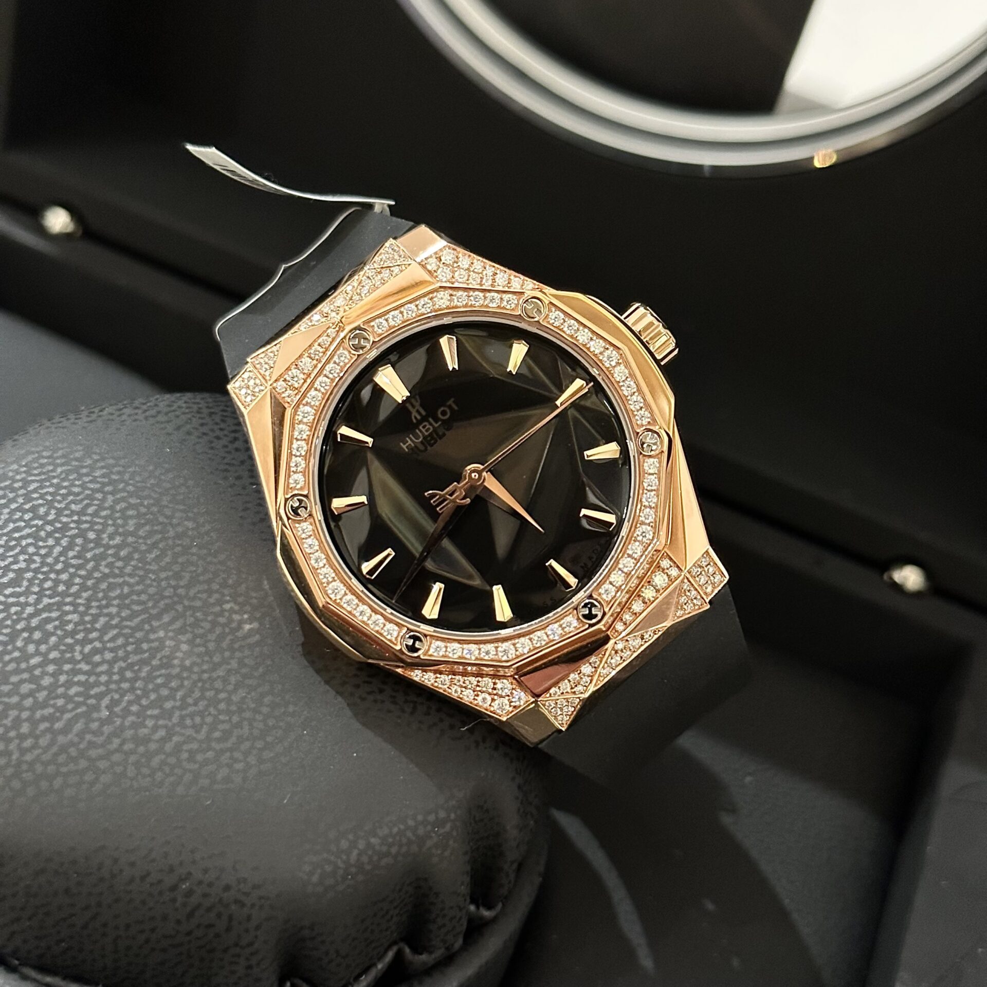 Hublot Orlinski King Gold Demi Diamond Replica 1:1 Watch 40mm - Elite Watch Atelier