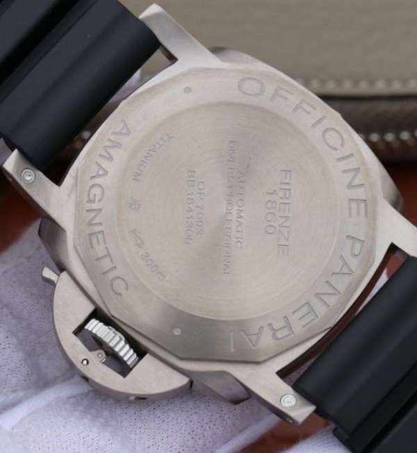 Replica Panerai XF PAM1389 Titanium Black Ceramic Bezel Rubber Strap P.9010 - Top club
