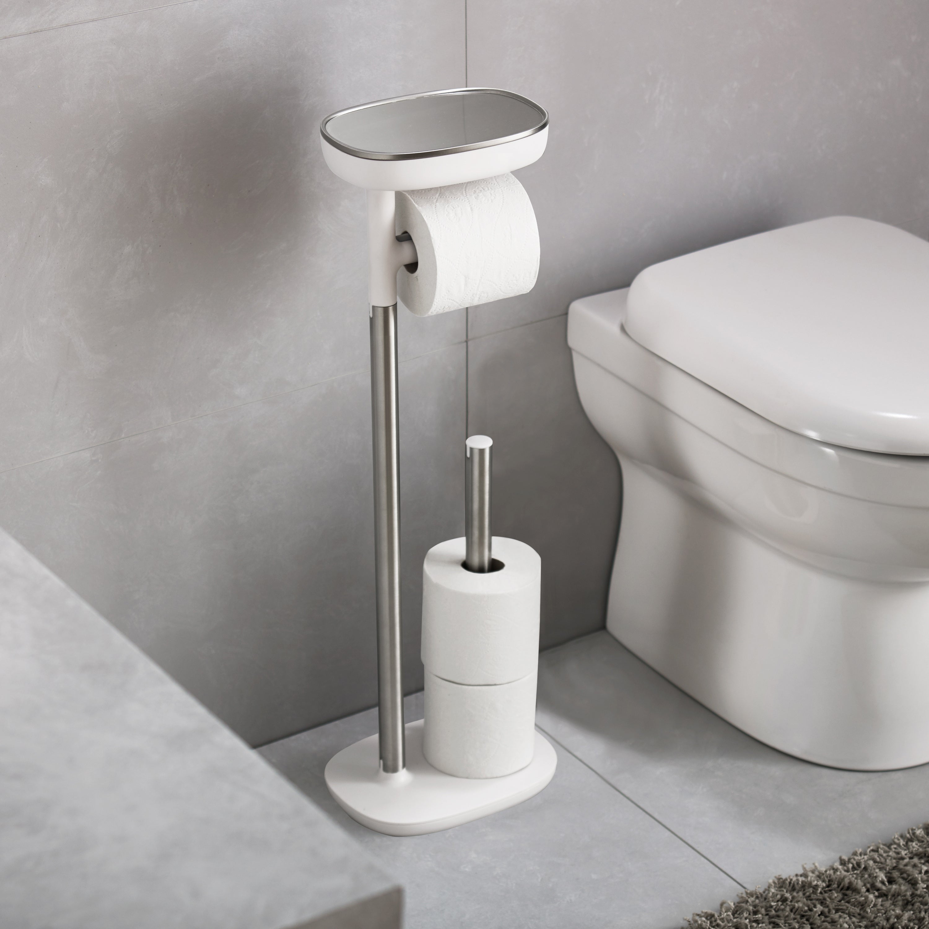 Joseph Joseph EasyStore Toiletbutler met Reserverolhouder