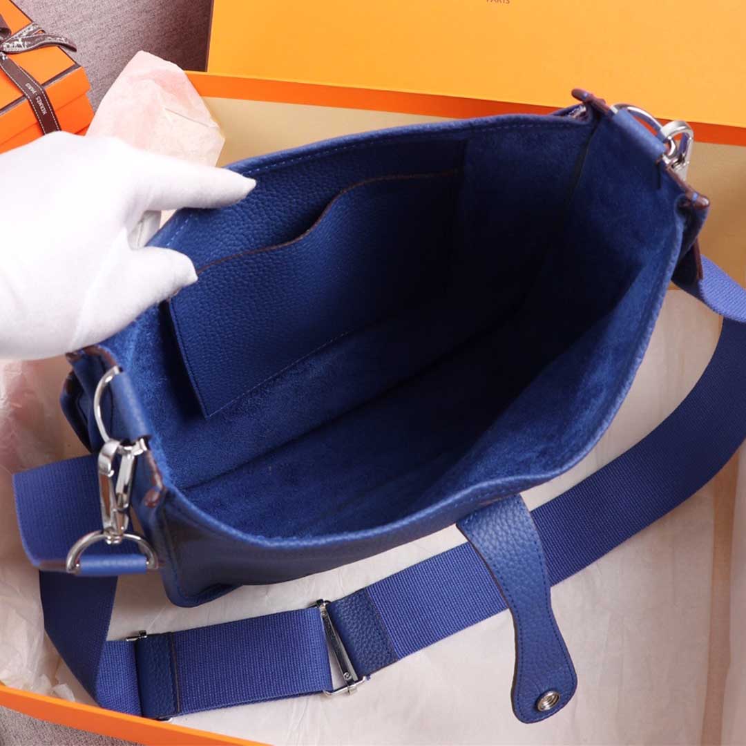 Replica Hermes Aaa-Evelyne Iii 29 Bag Orange/Black/Blue1:1High-quality replica