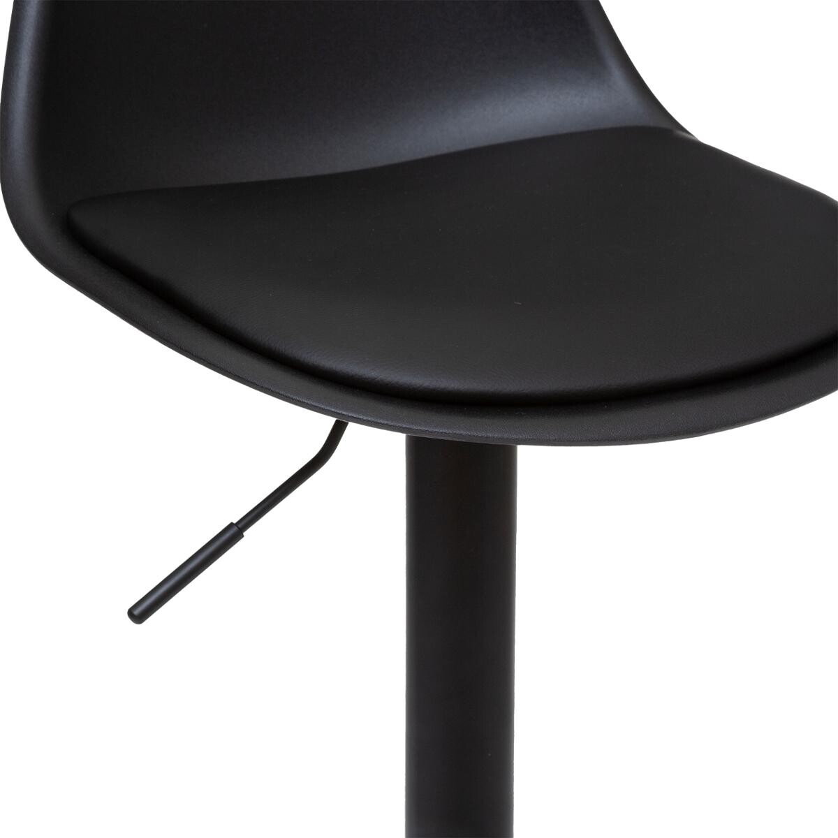 Adjustable bar chair "Aiko" Black