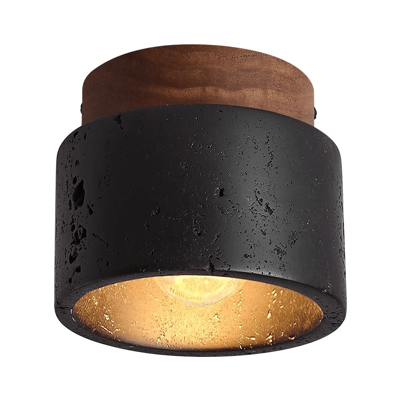 NatuurLicht – Stenen Plafondlamp – Stijlvolle Harmonie tussen Natuur en Design