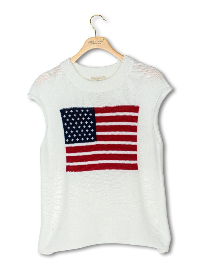 0126-TOP-TANK-FLAG - Simply Southern Outlet