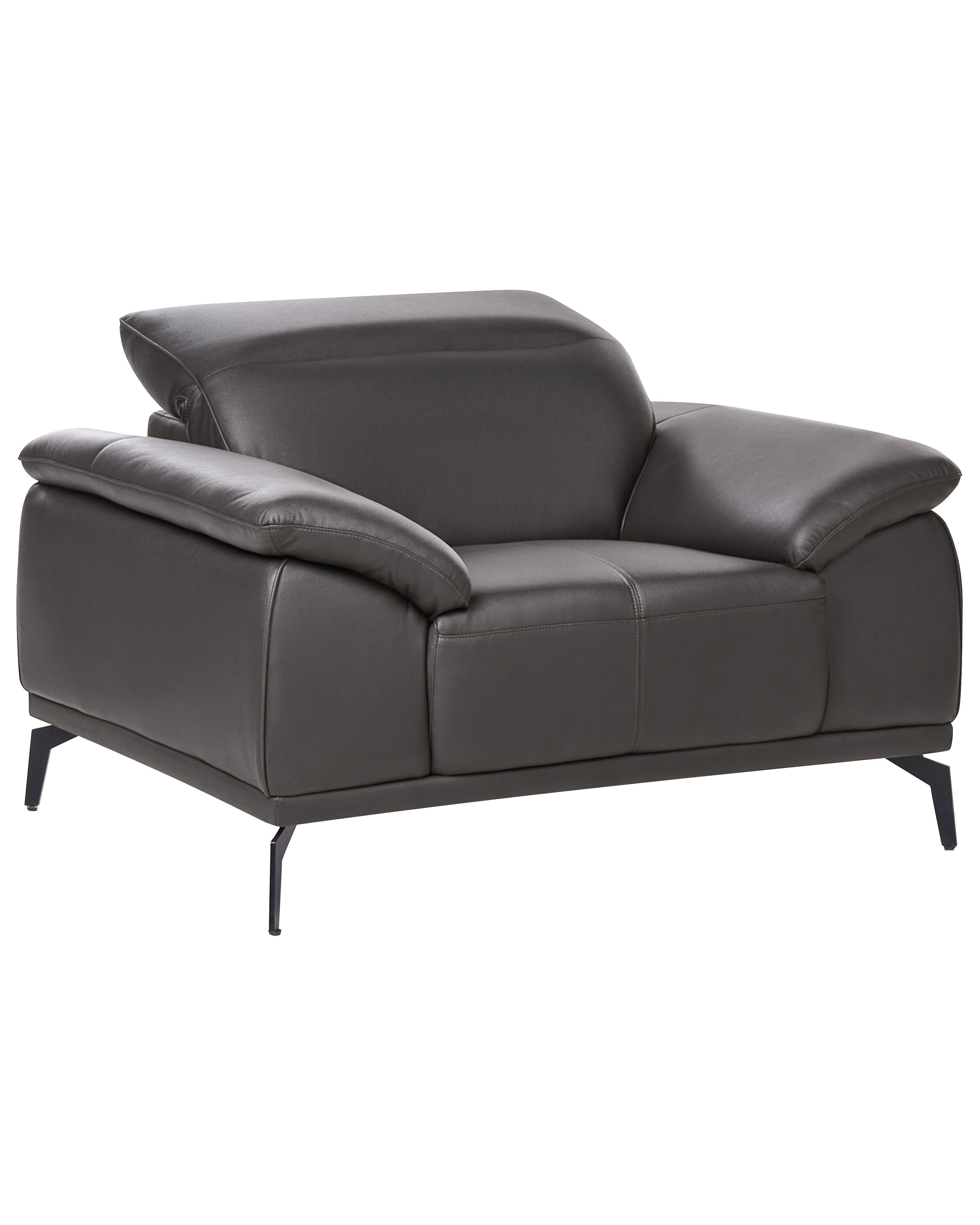 Armchair VEJEN Faux Leather Black