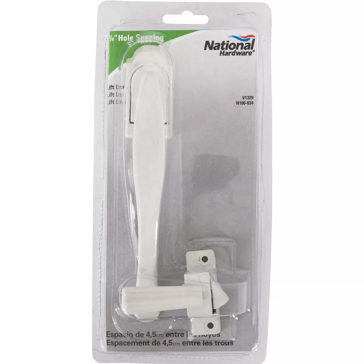 National Hardware White Storm Door Lift Latch
