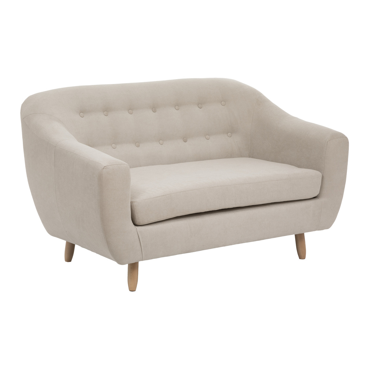 Sofa "Retro" 2 seats, Beige