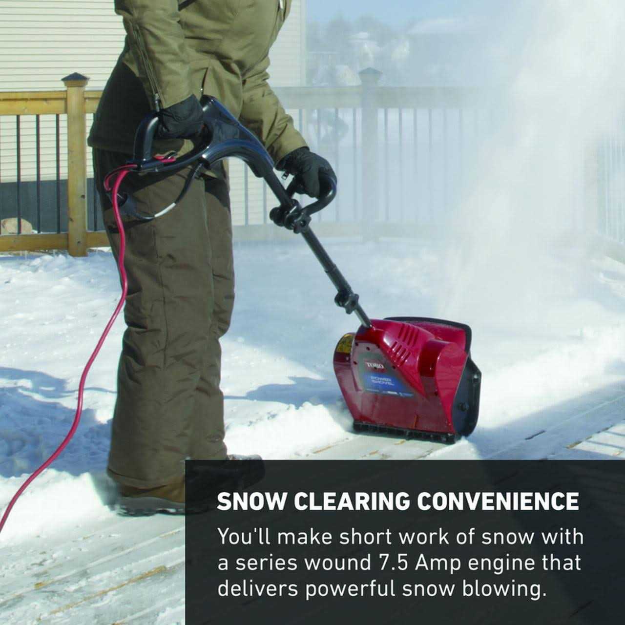 Toro Electric Power Shovel Snow Blower, 12 in - 38361 - Image 5 Toro Electric Power Shovel Snow Blower, 12 in - 38361 - Image 5