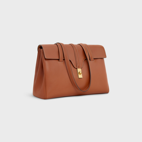 Replicate MEDIUM SOFT 16 BAG IN SMOOTH CALFSKIN TAN(1:1 replica)1:1High-quality replica