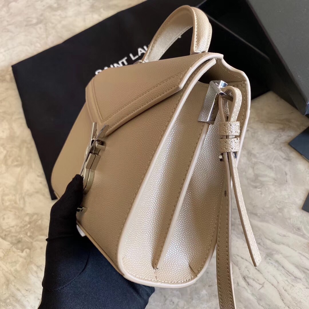 CASSANDRA MONOGRAM CLASP BAG IN MATTE PYTHON1:1High-quality replica