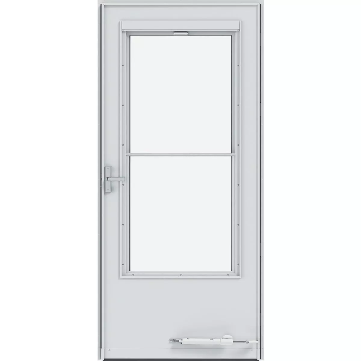 Larson Screenaway Lifestyle 2.0 32 In. White Midview Storm Door