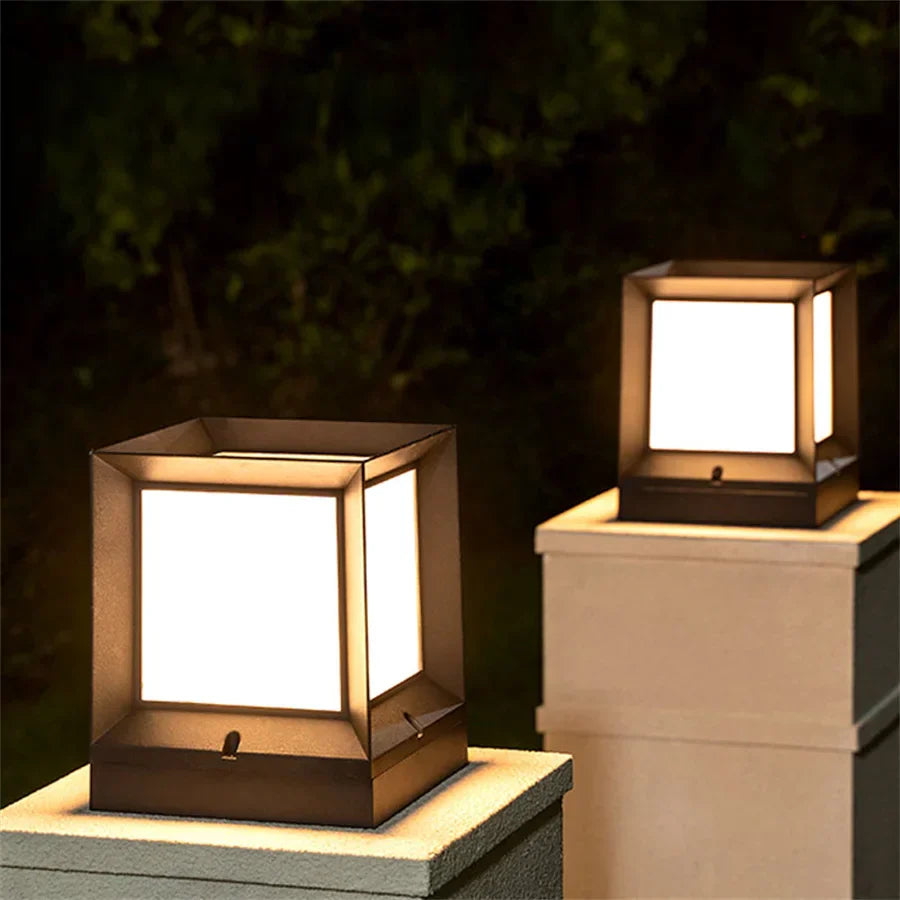 PillarBeam | Elegante Buitenpostlamp voor Ingangen