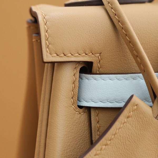 Hermès Kelly 28 Color-Matic Chai (Swift Leather)1:1High-quality replica