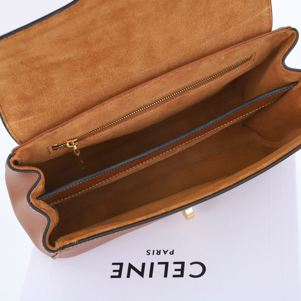Celine Teen 16 Soft Bag in Supple Calfskin1:1High-quality replica